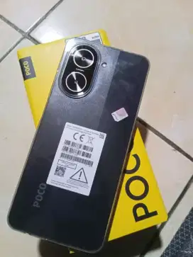Hp Poco c71 baru 5 hari beli notak BOK komplit