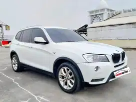 BMW X3 2.0 Bensin Panoramik Tahun 2013 Automatic Putih Metalik