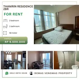 Disewakan Apartement Thamrin Residence 2BR Full Furnished Mid Floor