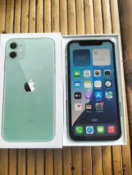 Iphone 11 64 gb all operator mulusss warna Green