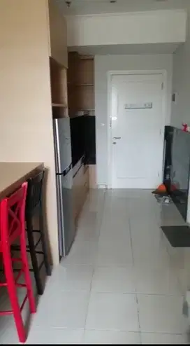 Apartemen studio Silkwood alam sutera dekat Binus full furnished