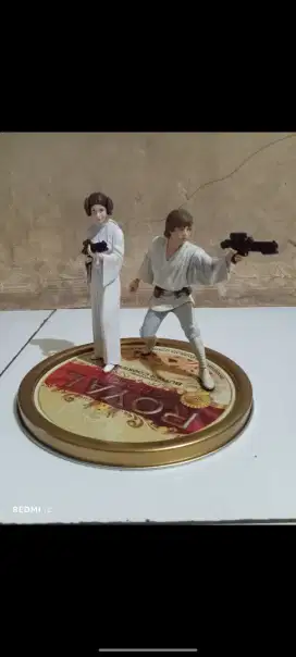Action figure Star Wars Kotobukiya Luck & Leia