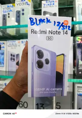 Redmi note 14 5G 12/512 new