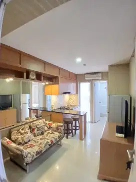 DISEWAKAN 2BR FURNISH ATAS MALL SIAP HUNI APART BASSURA CITY