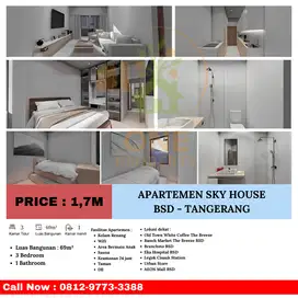 APARTEMEN 3BR SKY HOUSE BSD - TANGERANG