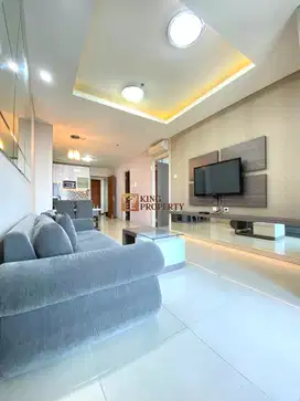 Interior Furnished View Laut 2BR 77m2 Siap Huni Green Bay Pluit