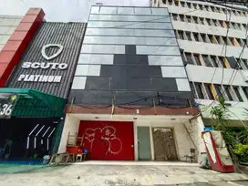 Ruko 5Lt 8,5x30 252m Pinggir Jalan Raya di Pasar Baru Sawah Besar