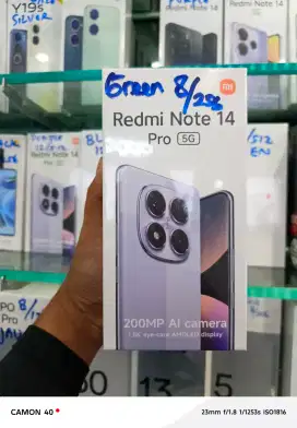 Redmi note 14 pro 5G 8/256 new