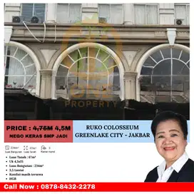 Ruko Colosseum, Green Lake City - Jakarta Barat