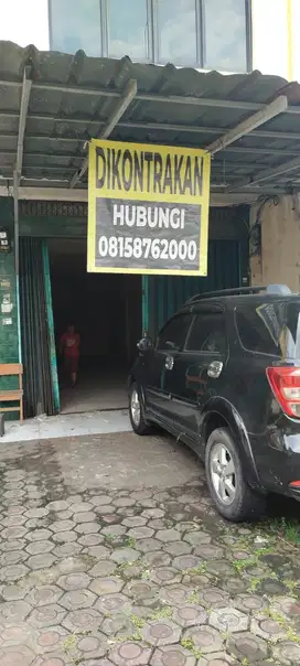 Ruko 1 lantai startegis tepi jalan raya