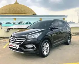 Hyundai Santa Fe D Spek Panoramik Tahun 2017 Automatic Hitam