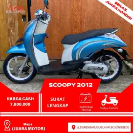 SCOOPY KARBU 2012 SURAT LENGKAP MESIN ADEM NO KENDALA