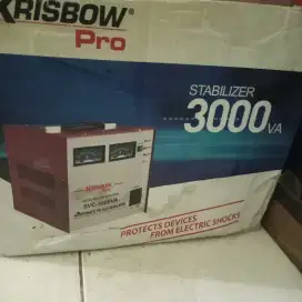 Stabilizer Listrik Merk KRISBOW PRO SVC 3000 VA