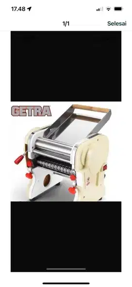 jual mesin cetak MiE merk Getra new