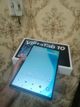 Itel Vista Tab 10 ram 4+8/128 layar 10 mlus like new lkp