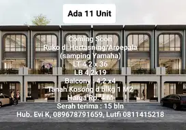 On Progress, Di Jual Ruko Baru 3 lt, jl.Hertasning/Aroepala
