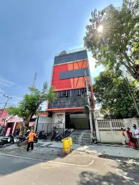 DIJUAL BANGUNAN GEDUNG KOMERSIAL AREA DIPONEGORO SURABAYA