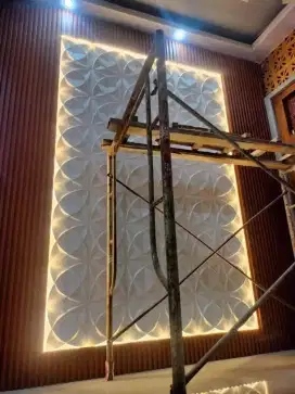 Pasang wallpanel dinding,plafon pvc,partisi,plafon jebol,