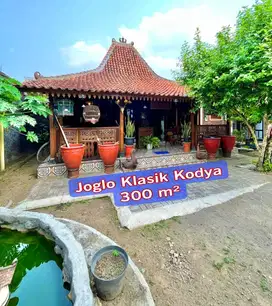 Rumah Joglo Dalam Kota Tepi Jalan Raya Luas 300 m²