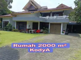 Rumah Dalam Kota Luas 2000 Meter Timoho Kodya