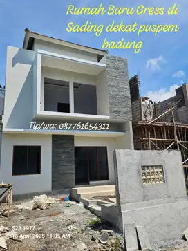 Rumah Baru Gress di Sading dekat Puspem Badung Bali