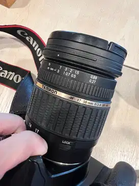 BUTUH DANA Tamron 17-50 1:2.8 for Canon Mulus Hasil Tajam Bersih
