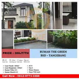 Rumah Baru Nyaman di The Green, BSD - Tangerang