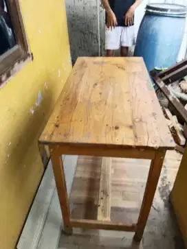Meja jati BELANDA meja kayu. Meja belajar. Meja Serbaguna