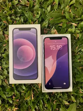 Iphone 12 128gb purple resmi indo