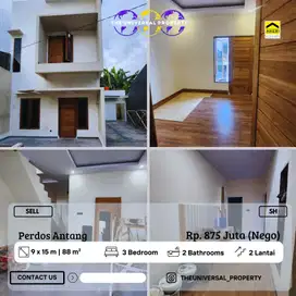 Dijual Rumah Cantik 2LT Siap Huni Perdos Unhas Antang Strategis SH