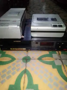 Sony Betamax player dan forwarder rewinder 1 set