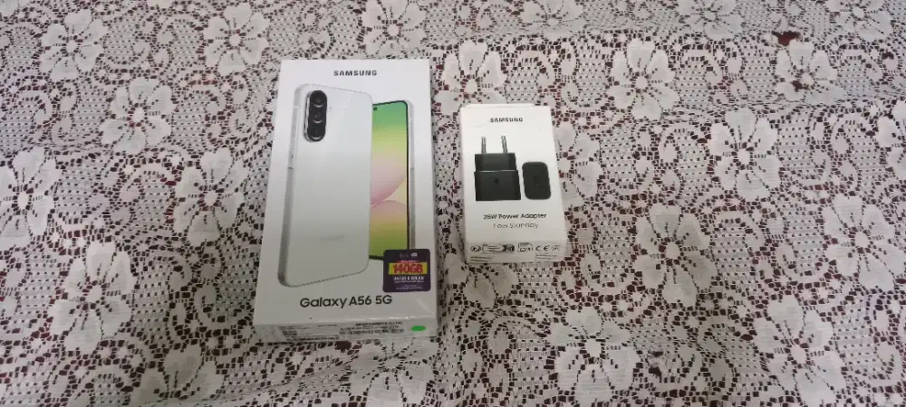 Jual Samsung A56 RAM 8/256 mumer (like new)