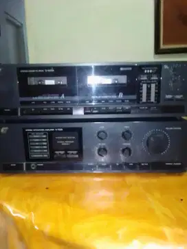 Sansui tape deck dan Amplifier