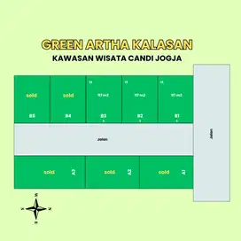 Kawasan Wisata Candi Jogja, Kavling SHMP Akses Papasan Mobil