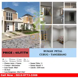 Rumah Paramount Petal, Curug - Tangerang