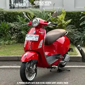 jual cepet  PRIMAVERA 150 IGET ABS Tahun 2018 Warna MERAH