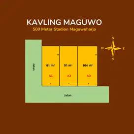500 Meter Stadion Maguwoharjo, Kavling SHMP Akses Papasan Mobil
