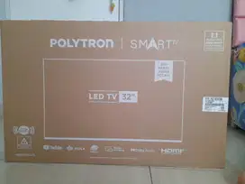 SMART TV  32’’ POLYTRON – Baru hadiah Kantor (Masih Segel) - Murah !!