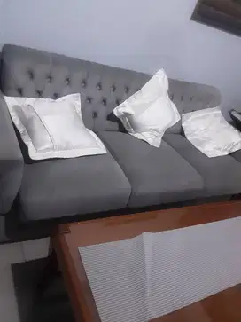 Sofa klasik dengan 6 seater