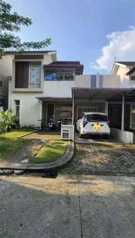 Dijual rumah cluster siap huni,security 24jam,semi furnished,strategis