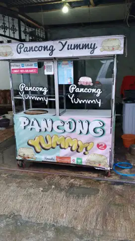 Grobak alumunium lebar 150cm