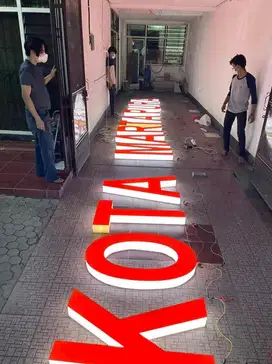 letter huruf akrilik MURAH