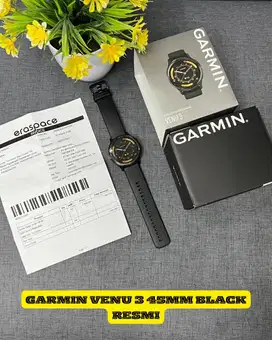 Garmin Venu 3 45mm Black resmi