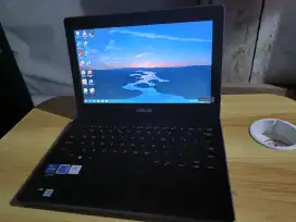 Dijual notebook Asus, lengkap box+charger