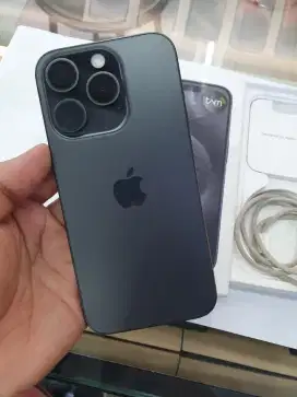 Iphone 15 pro 128gb bh95% garansi oktober resmi ibox