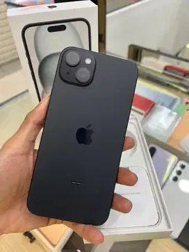 Iphone 15 plus 128gb black second ibox bh 100%
