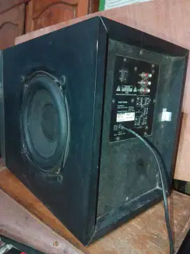 Polytron Aktif Subwoofer 8 in, Home Theater 5.1, full ori, box utuh