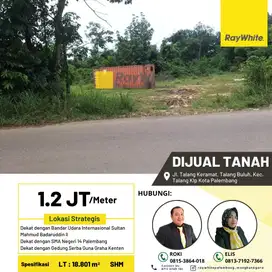 Dijual Cepat Tanah di Talang Keramat Kota Palembang