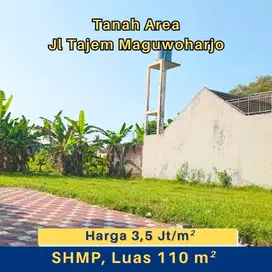 Tanah Jogja Maguwoharjo SHM Pekarangan 700 Meter Dari Jl Raya Tajem