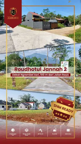 Kavling Roudhotul Jannah 2 Murah, Nyaman, dan Dekat Jalan Raya